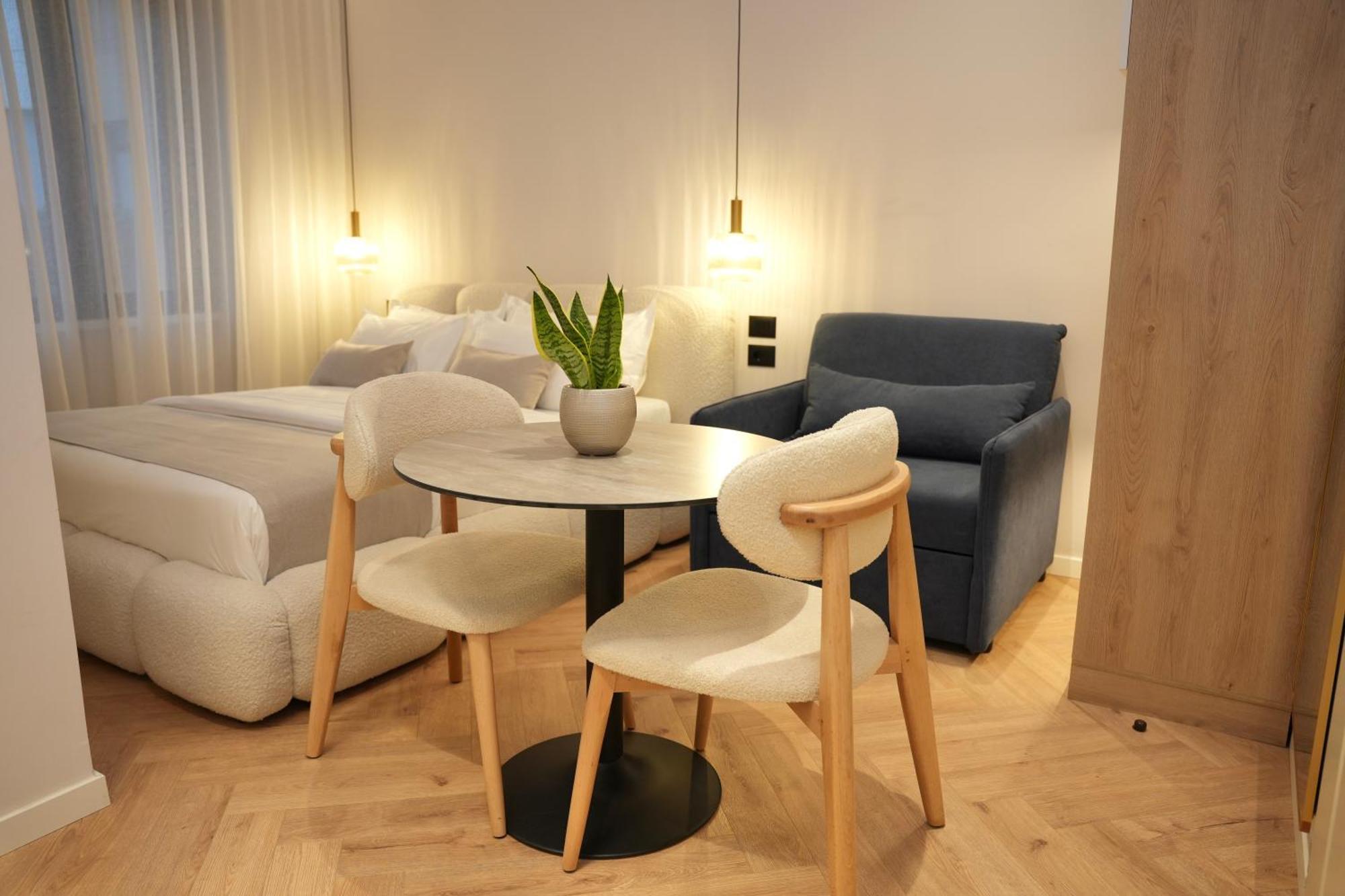 Nea Deluxe Apart-Hotel Tirana Kültér fotó