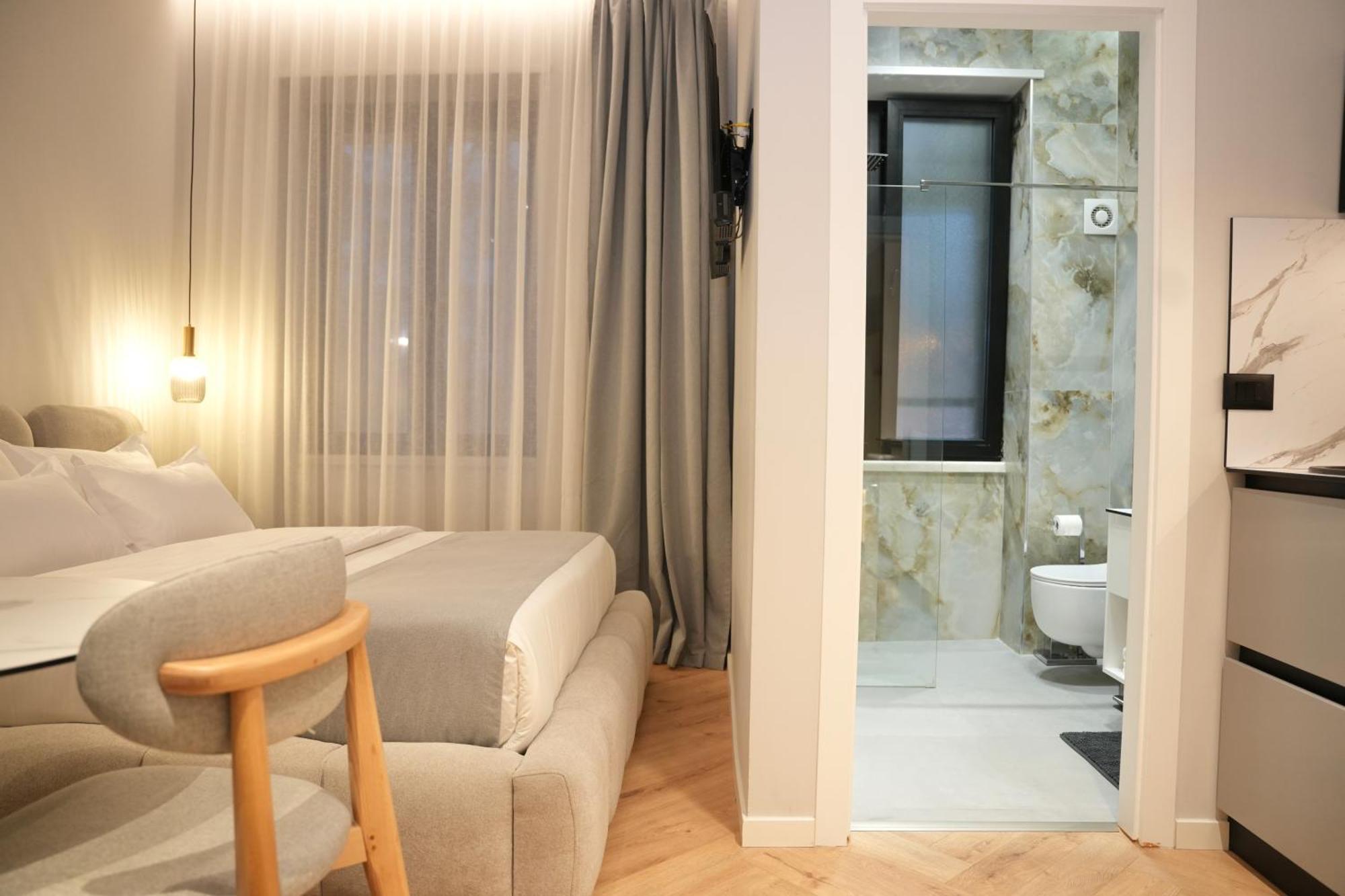 Nea Deluxe Apart-Hotel Tirana Kültér fotó