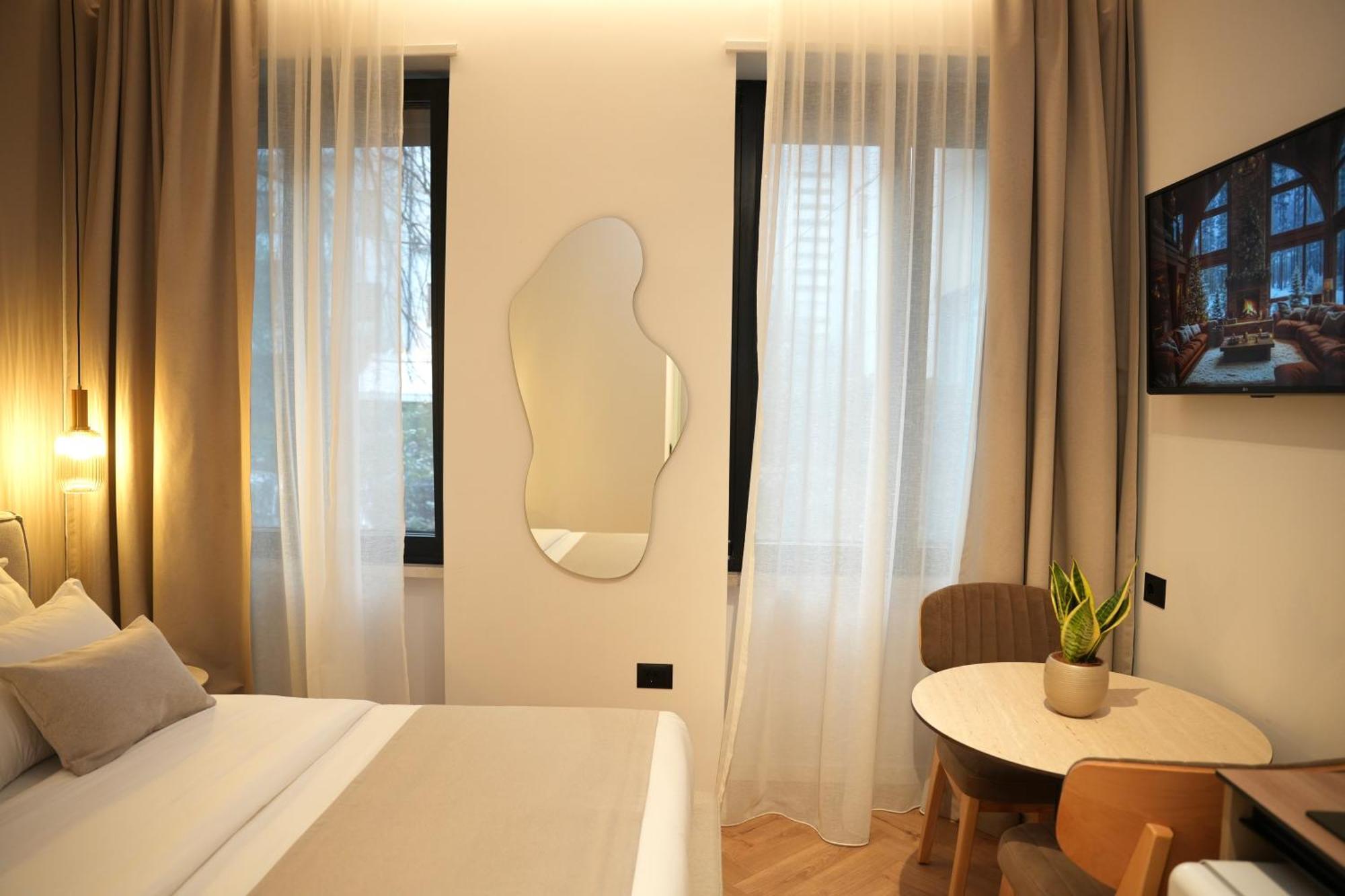 Nea Deluxe Apart-Hotel Tirana Kültér fotó