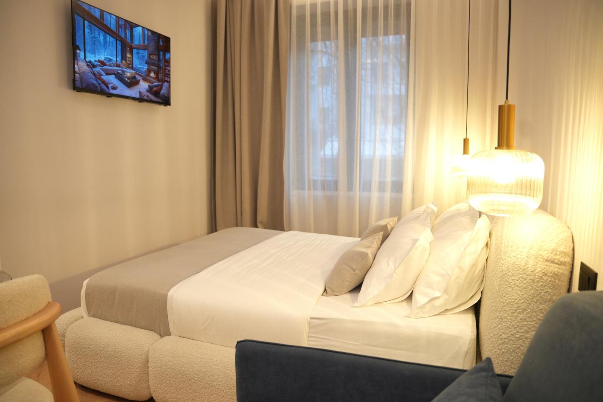 Nea Deluxe Apart-Hotel Tirana Kültér fotó