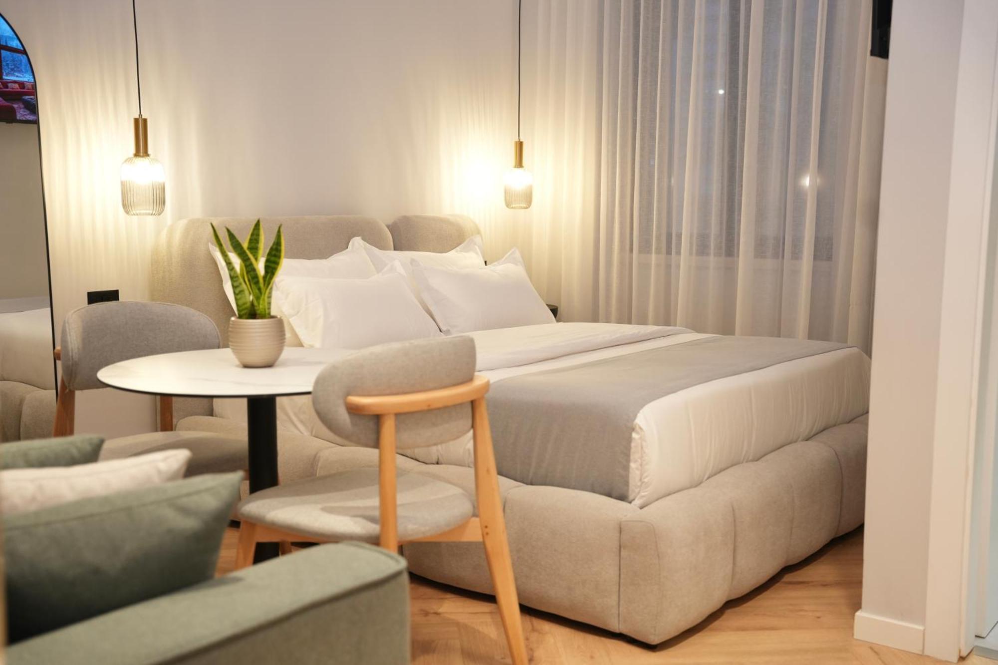 Nea Deluxe Apart-Hotel Tirana Kültér fotó