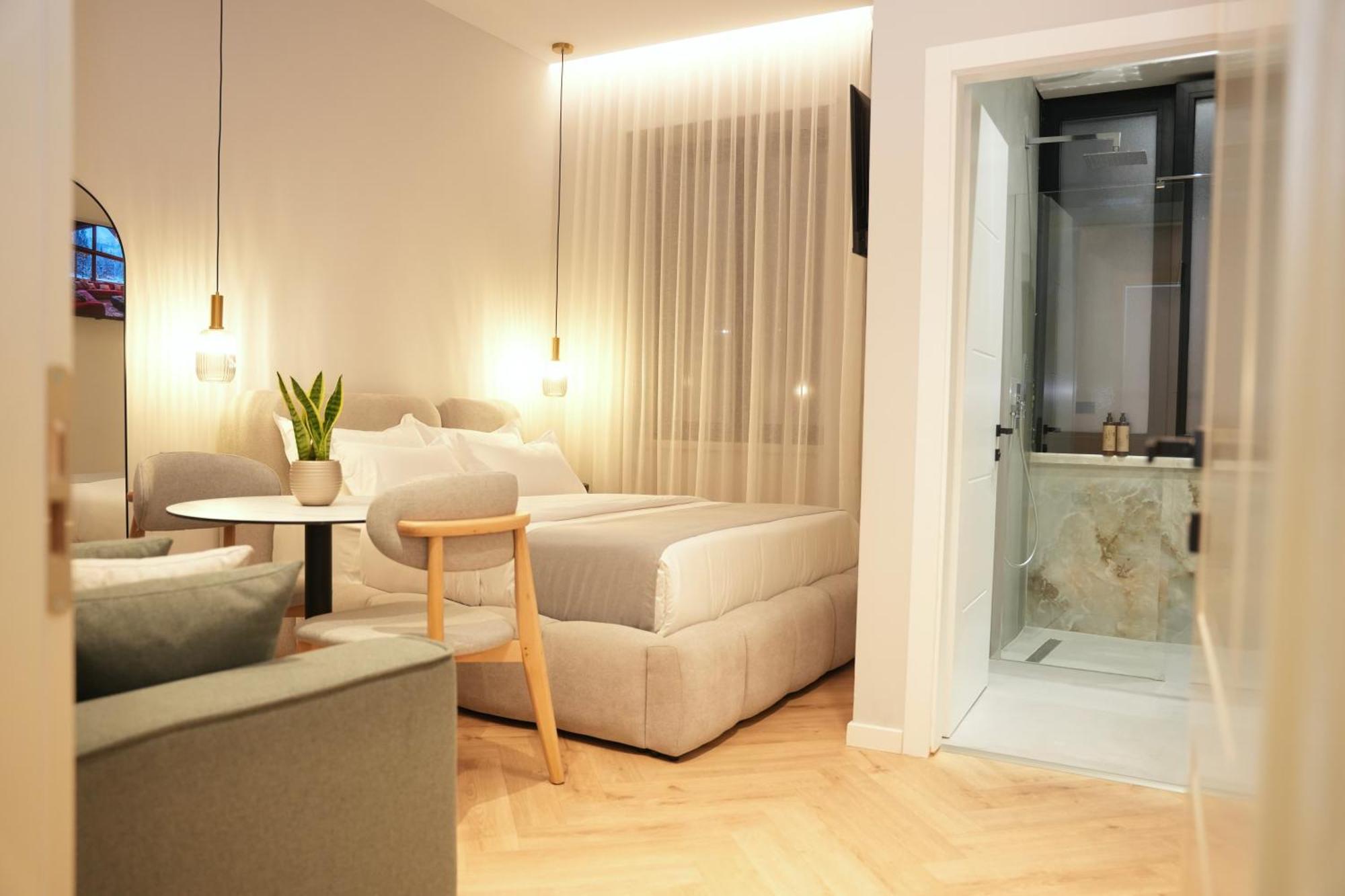 Nea Deluxe Apart-Hotel Tirana Kültér fotó